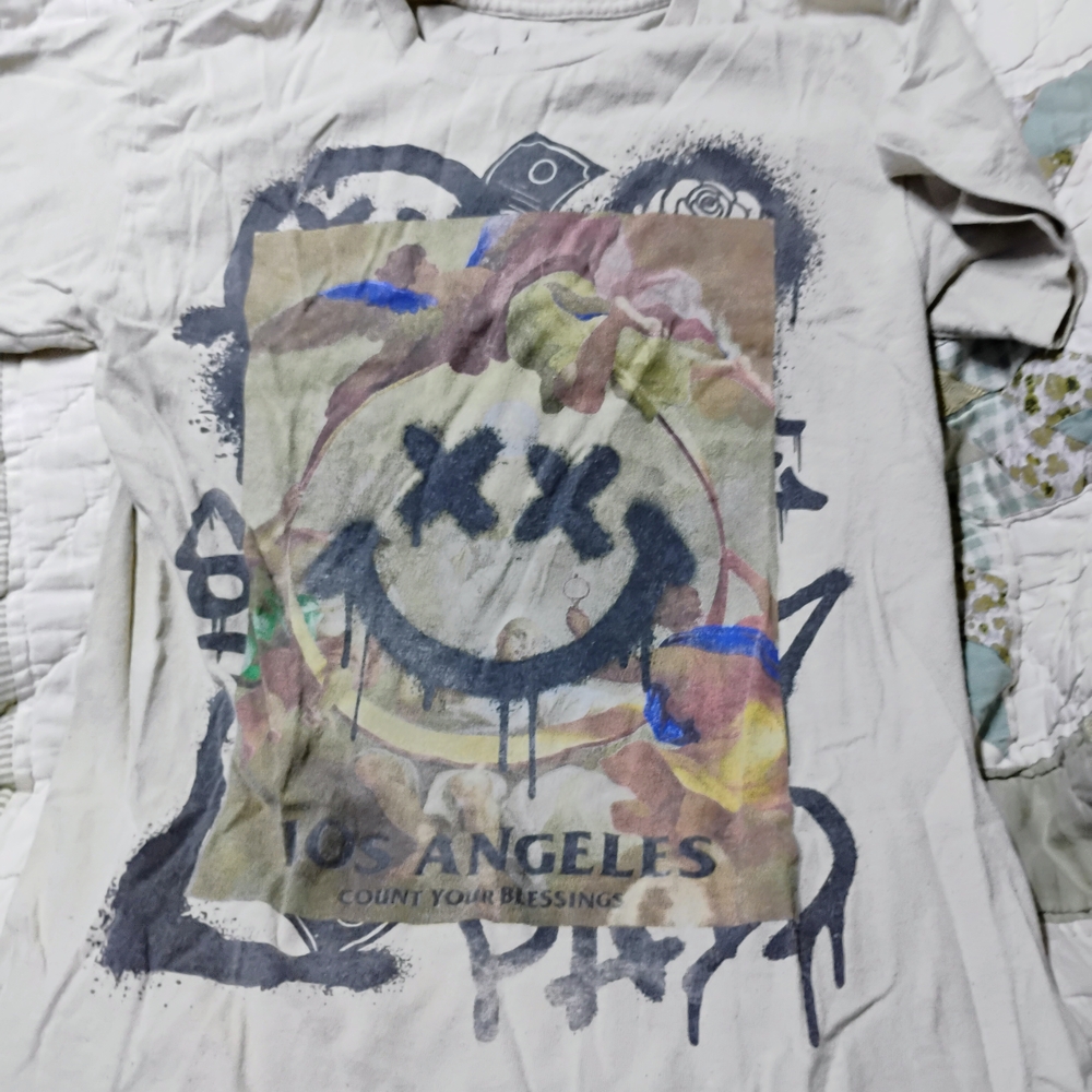Graphic Short Sleeve Tee with Los Angeles Design